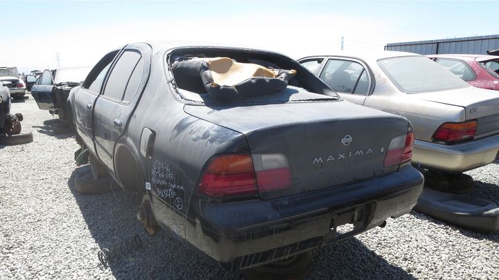 junkyard find 1996 nissan maxima gxe with five speed