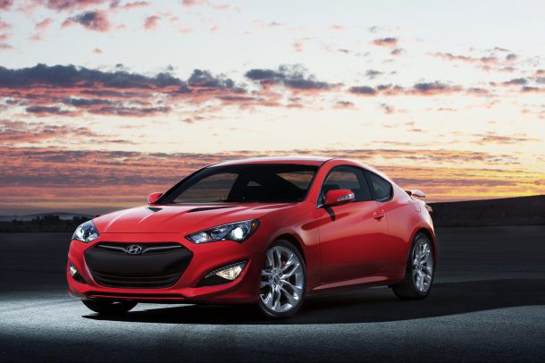 hyundai discontinues the genesis coupe upscale two door planned for genesis lineup