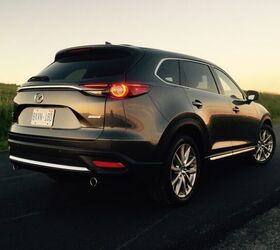 we re driving a 2016 mazda cx 9 signature which is very expensive and very good