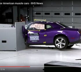 Dodge Challenger Nets Worst Score in Muscle Car Crash Tests