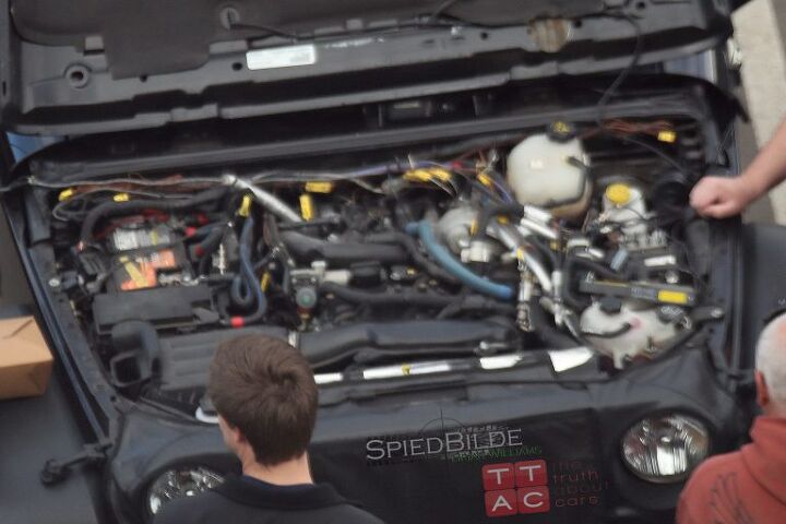 CONFIRMED?: Is This a Four-Cylinder Turbo Inside a 2018 Jeep Wrangler?