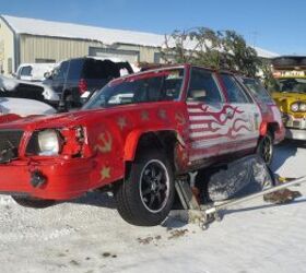 junkyard find 1982 dodge aries station wagon
