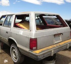 junkyard find 1982 dodge aries station wagon