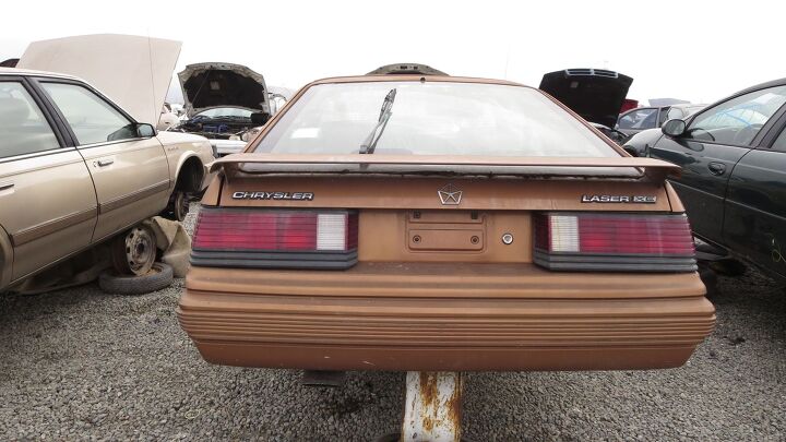 junkyard find 1984 chrysler laser xe turbo