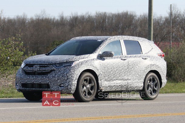 2018 Honda CR-V Spied Testing in Ohio