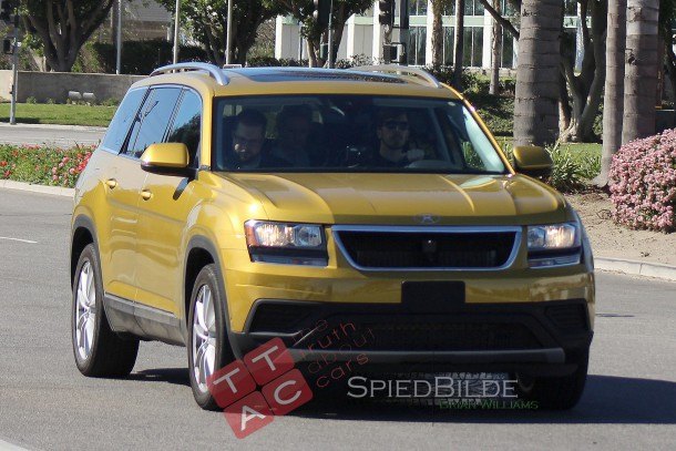 spied is this a three row volkswagen suv with barely anything on