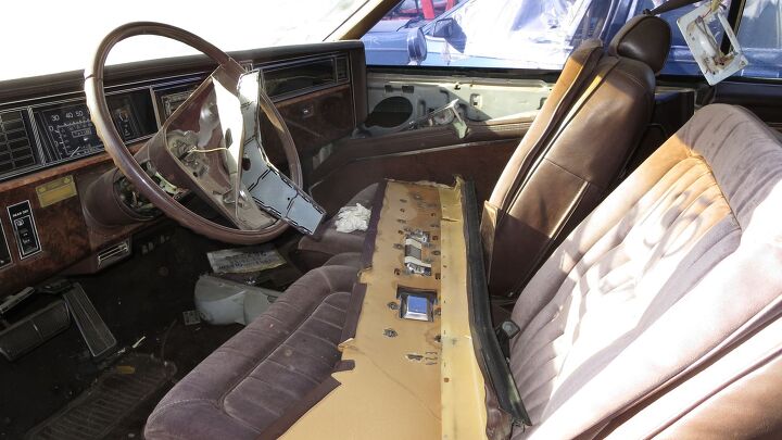 junkyard find 1983 oldsmobile toronado brougham coupe