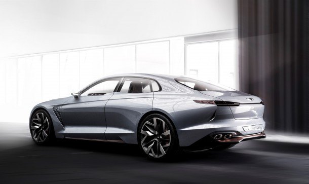nyias genesis hybrid sports sedan concept to new beginnings