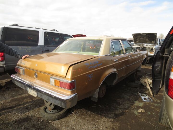 junkyard find 1979 ford granada sedan