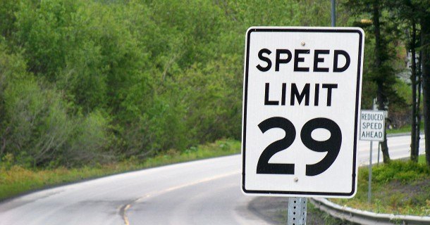 Posted Sign Design Speed Posted Signs For Speed Importance Of Proper Placement For Effective