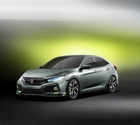 GENEVA: 2017 Honda Civic Hatchback Prototype Revealed