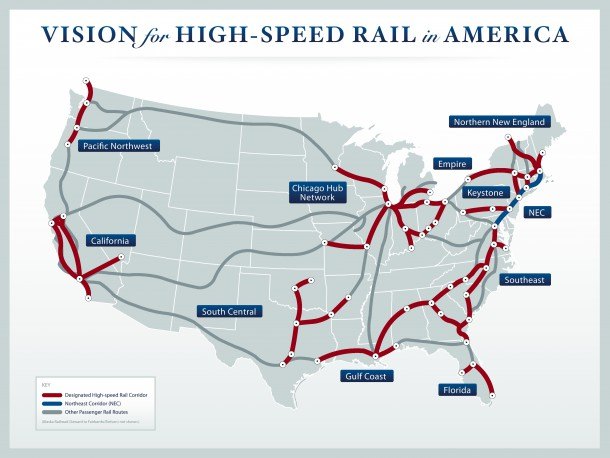 follow the high speed rail money 8 billion and 6 years later