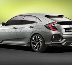 Honda Civic Hatchback Looks Mean in Leaked Photos