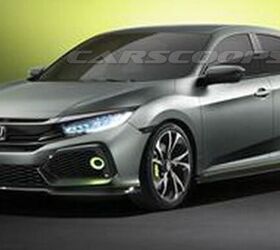 honda civic hatchback looks mean in leaked photos