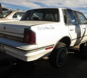junkyard find 1986 oldsmobile cutlass ciera brougham