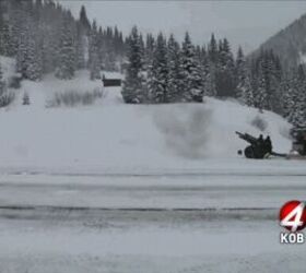 video colorado makes driving safer with 105 millimeter howitzer
