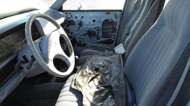 junkyard find 1984 ford escort station wagon