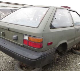 junkyard find 1987 hyundai excel with not rare enough zero options package