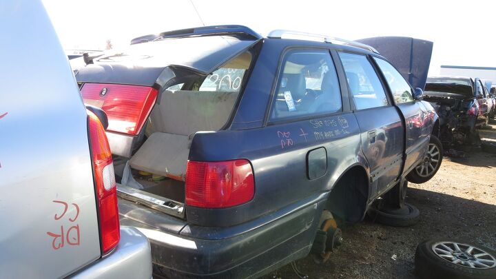 junkyard find 1994 audi 100 station wagon