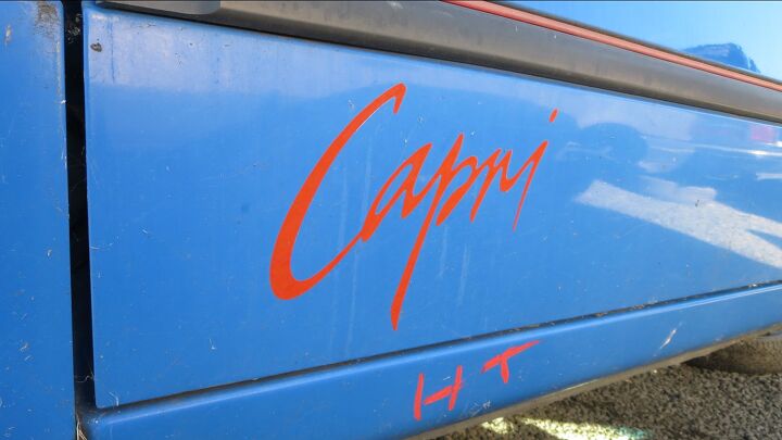 junkyard find 1992 mercury capri