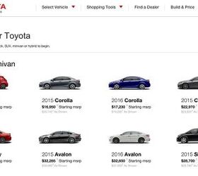 Toyota's Online Configurator Doesn't Work How You Think It Works