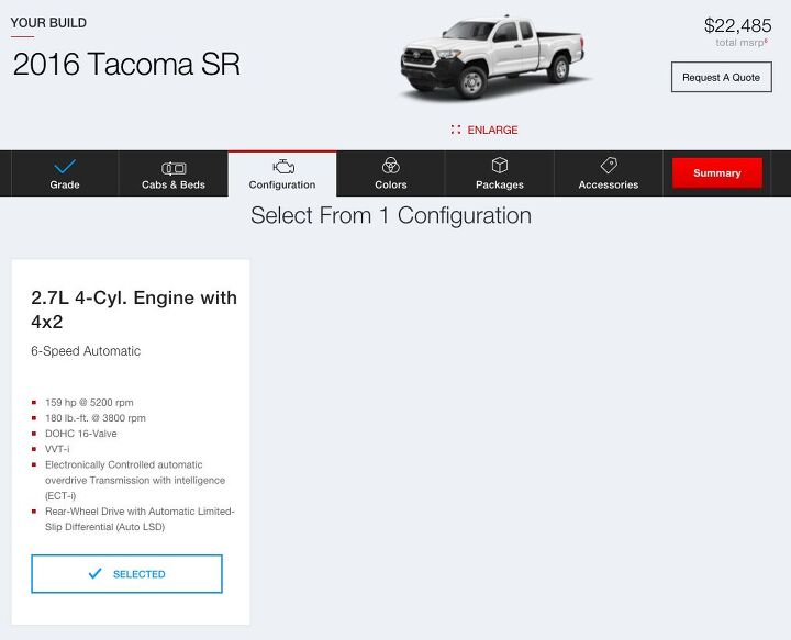toyota s online configurator doesn t work how you think it works