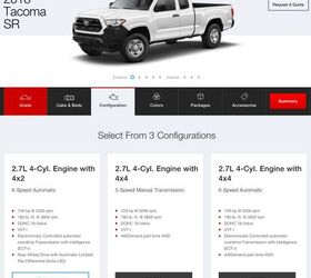 Toyota's Configurator Doesn't Work How You Think It Works 