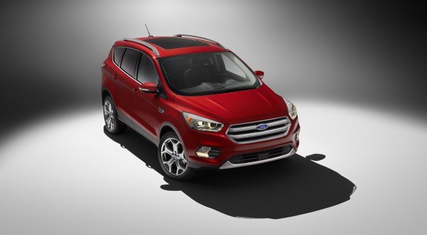 LA 2015: 2017 Ford Escape Gets Refreshed, Quietly Nixes Problematic Four-cylinder Engine