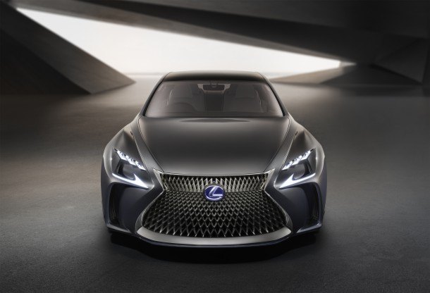 tokyo motor show 2015 the full size lexus ls fc is a helluva boat for a flagship