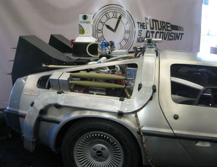 the morning after back to the future ii delorean time machine
