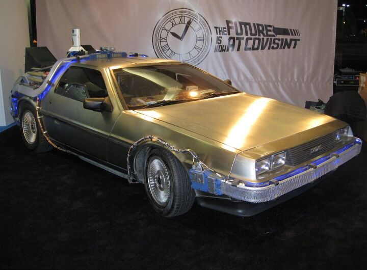 the morning after back to the future ii delorean time machine