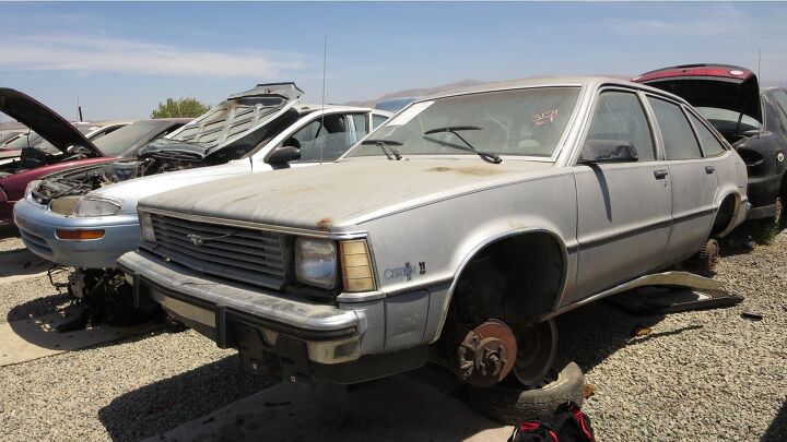 junkyard find 1984 chevy citation ii 5 door hatchback