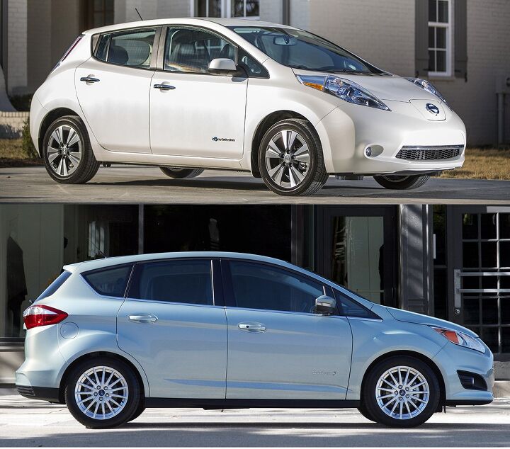 incentives put nissan leaf and ford c max at nearly level pegging