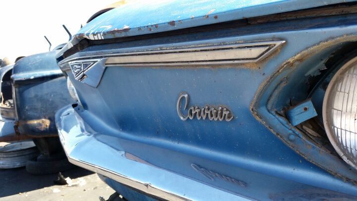 junkyard find 1968 chevrolet corvair monza coupe