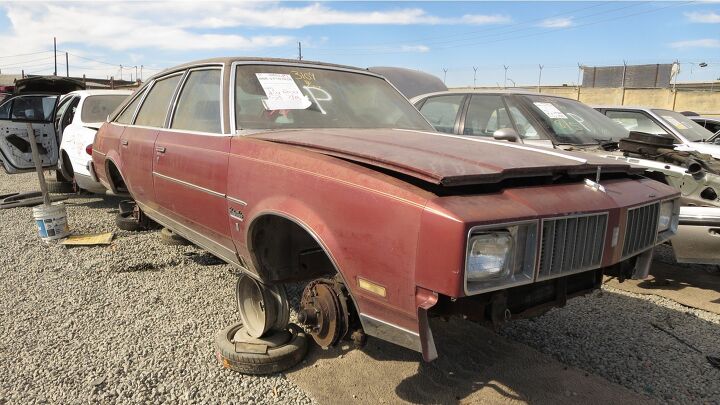 junkyard find 1979 oldsmobile cutlass salon fastback brougham sedan