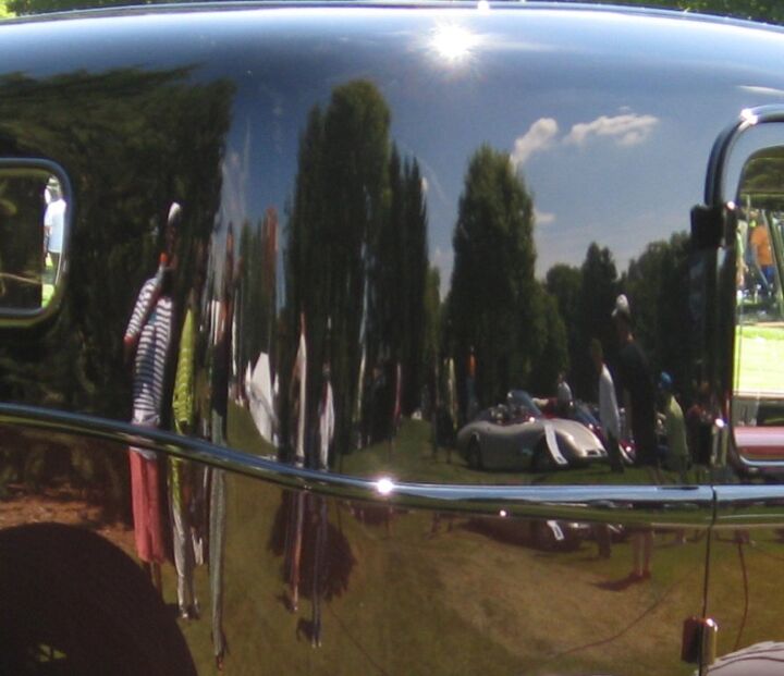 reflections on a car show