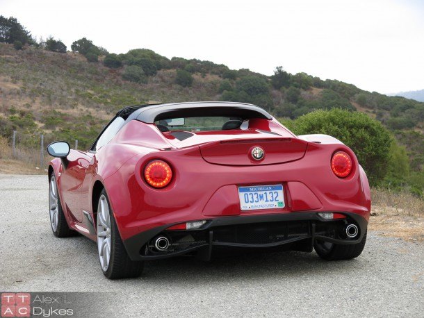 2016 alfa romeo 4c spider review with video