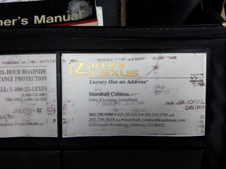 junkyard find 1997 lexus ls400 coach edition with bonus failed anti tow away note