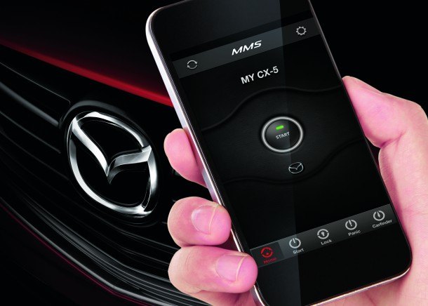 mazda app will start your car lock your doors improve life