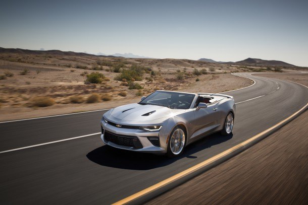 GM Releases Official Images of 2016 Chevrolet Camaro Convertible
