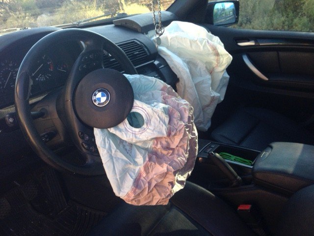 why did the airbags in this bmw x5 deploy without warning