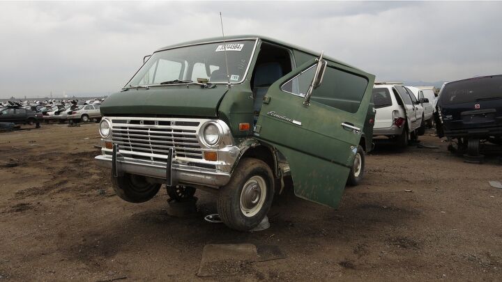 junkyard find 1970 ford econoline custom 200 van