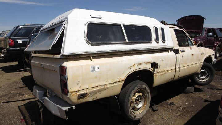 junkyard find 1983 toyota pickup adobe rust repair edition