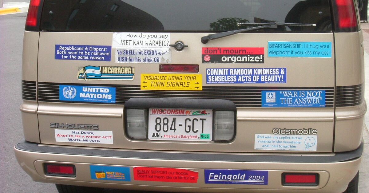 QOTD: Why Do People Display Bumper Stickers? | The Truth About Cars