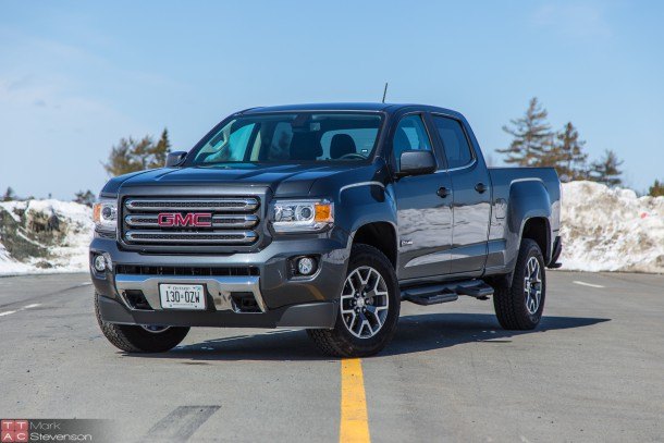 2015 gmc canyon sle 4 215 4 v6 review 8211 full size experience mid size wrapper