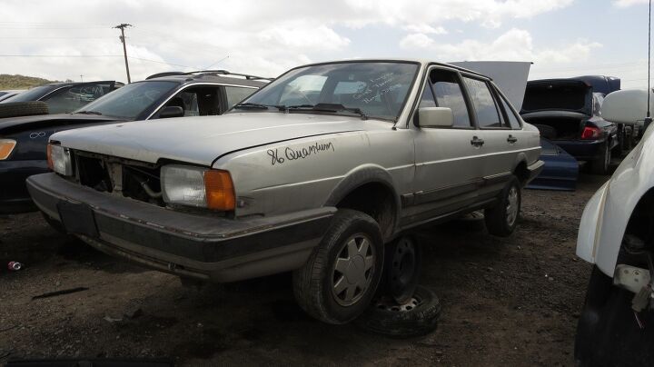 junkyard find 1986 volkswagen quantum gl5 sedan