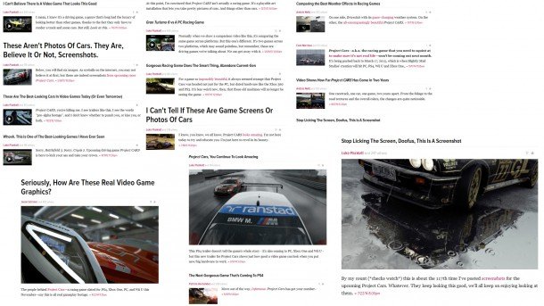 Project CARS, Just Like Many Real Cars, Can't Match The Media Hype