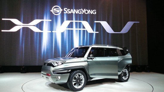 ssangyong xav concept debuts at 2015 seoul motor show