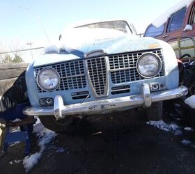 junkyard find 1968 saab 95 station wagon