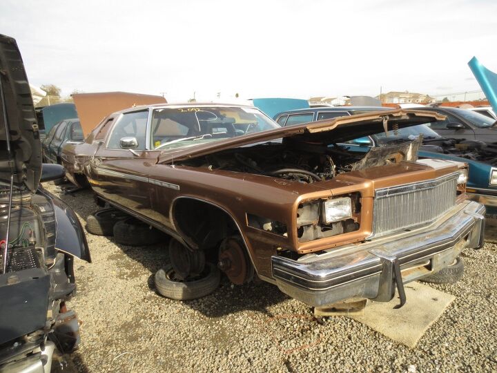 junkyard find 1976 buick electra limited coupe